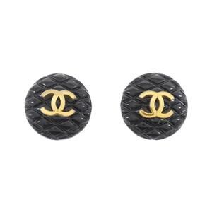 CHANEL Black Earrings